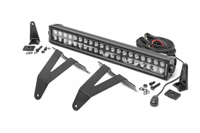 Hidden Bumper Black Series LED Light Bar Kit 70779
